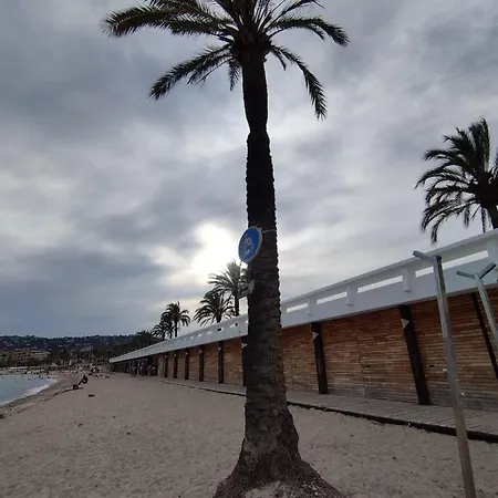 Eden - 300m De La Mer , Parking Privatif Inclus ז'ואן-לה-פינס